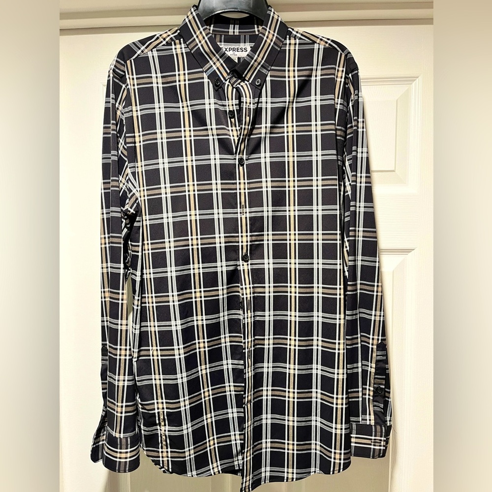Men’s Express dress shirt.